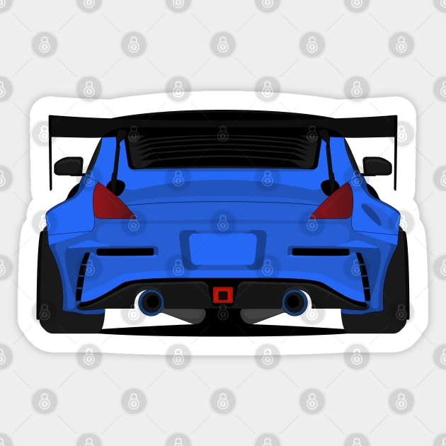 350Z BLUE Sticker by VENZ0LIC